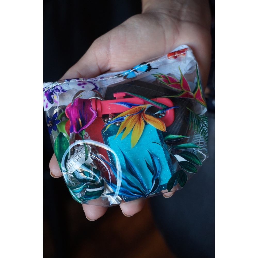 Clear coin purse